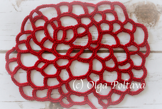Freehand Lace Coasters