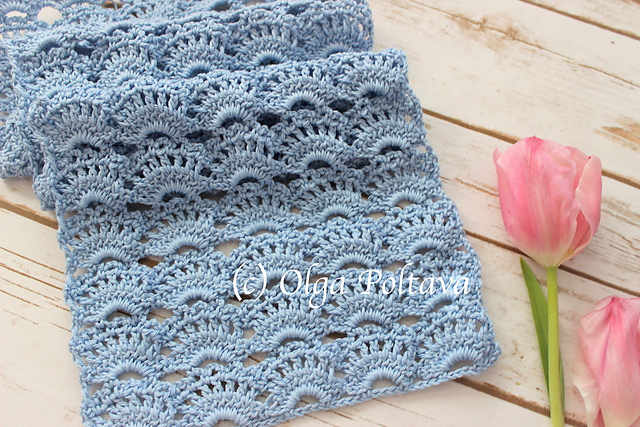 Romantic Spring Scarf