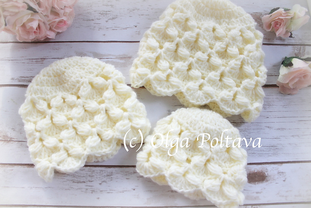 Honeycomb Baby Hat