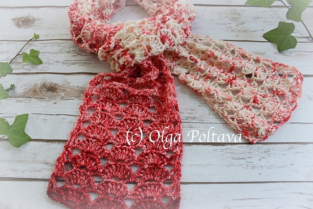 Summer Scarf with Trebles