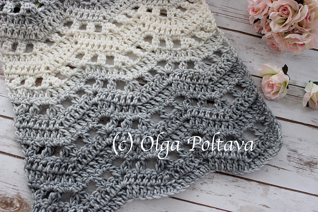 Lacy Ripple Scarf