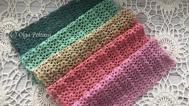 Shells Lacy Scarf
