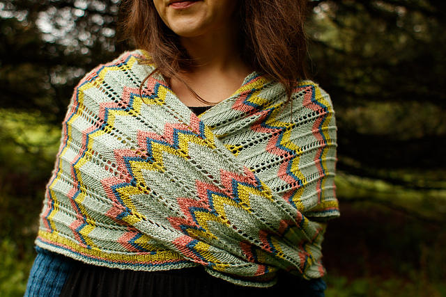 Ravelry: Foxy Sweater Scarf pattern by Olga Putano Designs