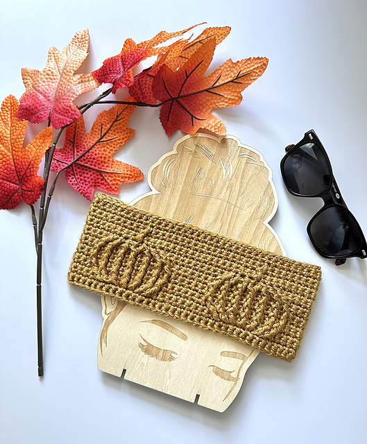 Pumpkin Headband (ear warmer)