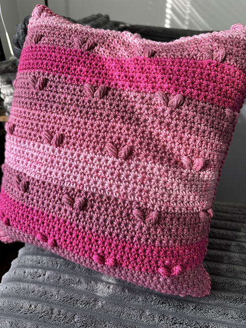 Simple Hearts Pillow case