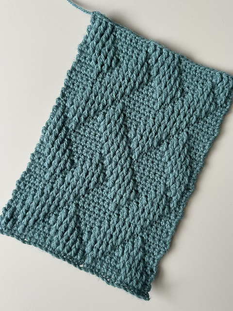 Shadow Basketweave Stitch