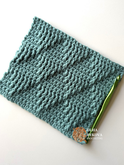 Basket Weave Triangle Stitch