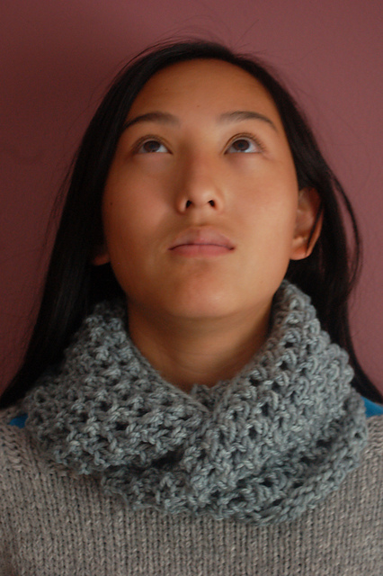 Ring Around the Collar Knit Infinity