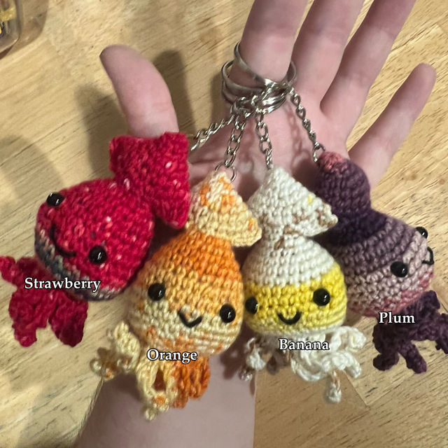 Squid Keychain