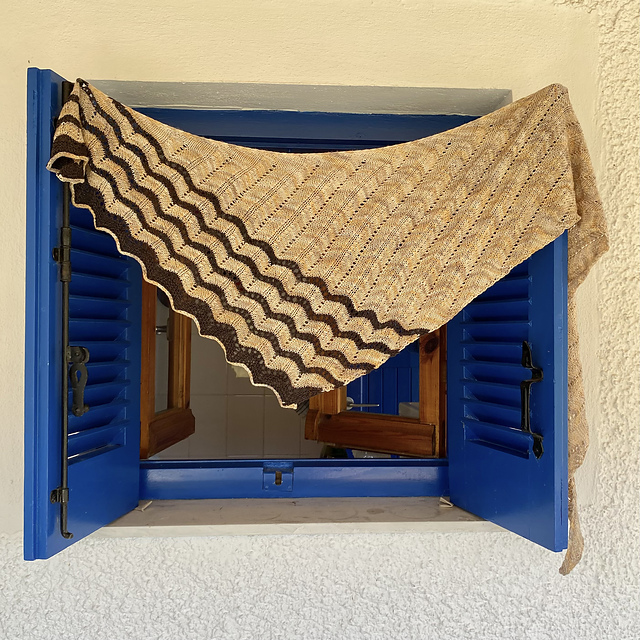 Coffee Date Shawl