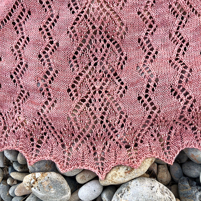 Glittering Path Shawl