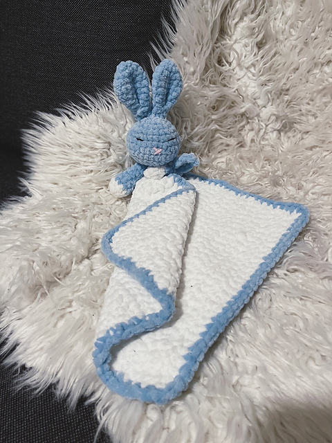 Bunny Lovey Long Blanket