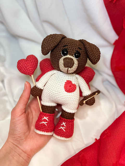 Valentines Puppy Cupid