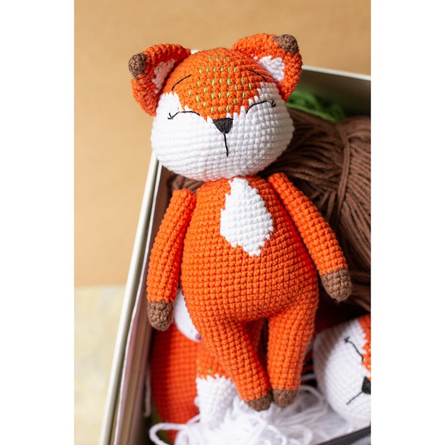 Ravelry: Crochet fox toy pattern by Olya Samoseienko