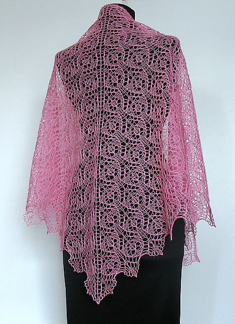 Antheia Beaded Lace Shawl
