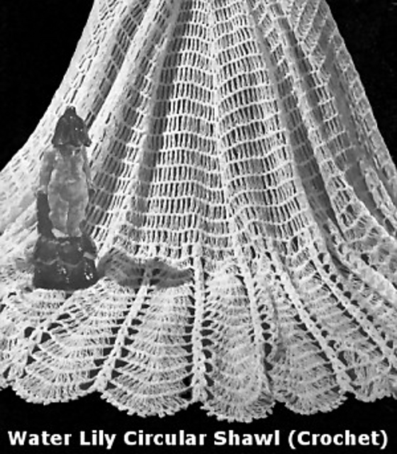 Water Lily Shawl