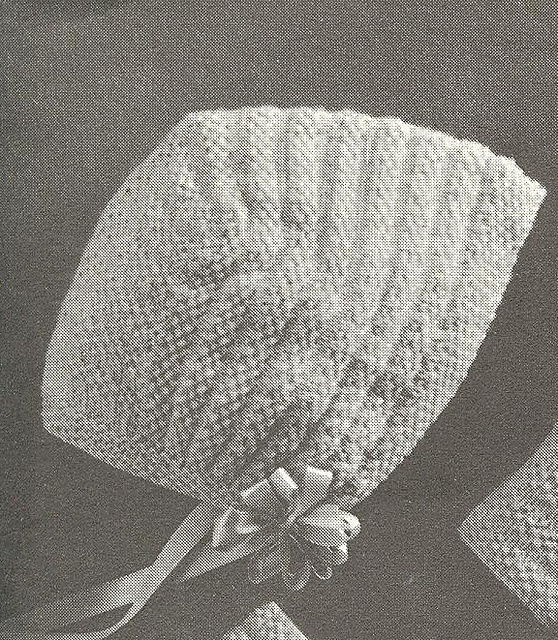 Moss Stitch Set for 6 Months - The Bonnet