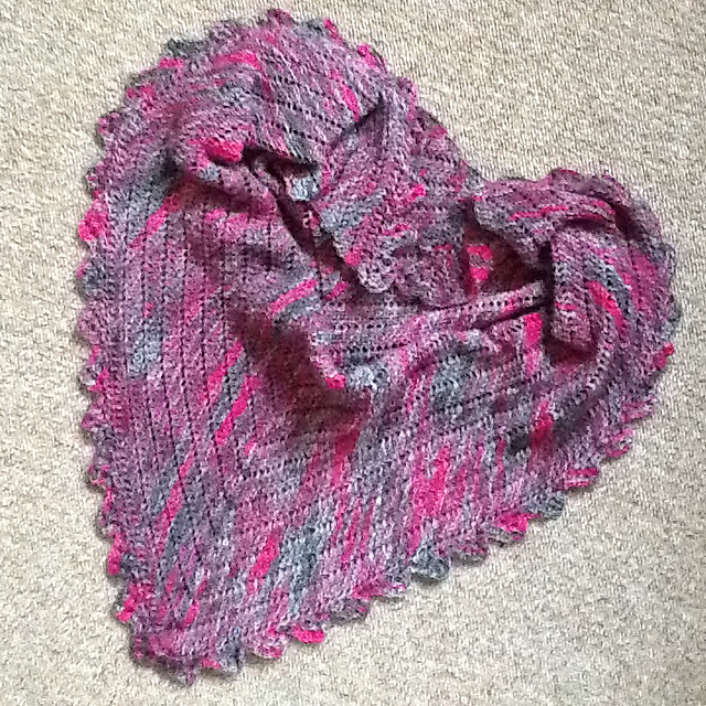 Strikingly Simple Shawl
