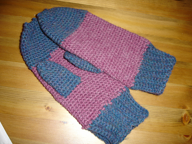 Basic Crocheted Mittens