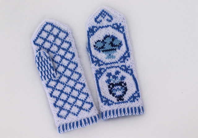 Delft Mittens