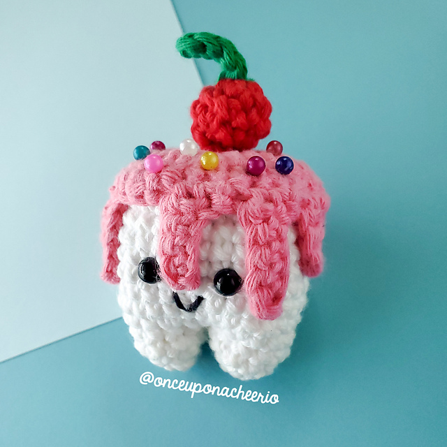 Tooth and Sweet Tooth Pin Cushion