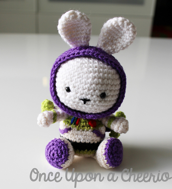 Buzz Lightyear Amigurumi Bunny