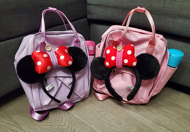 Mouse Ears Backpack Lanyard