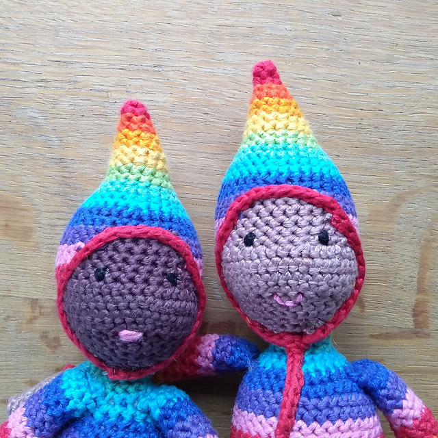 Rainbow Folk: Waldorf inspired doll