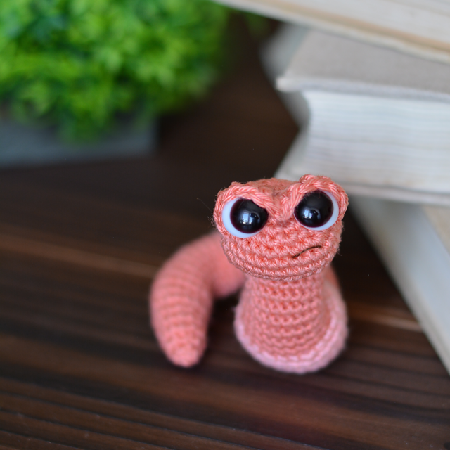 Ravelry: Angry Worm and Happy Snake pattern by Valeriia Tomashova