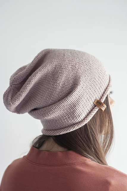 Unisex slouchy beanie