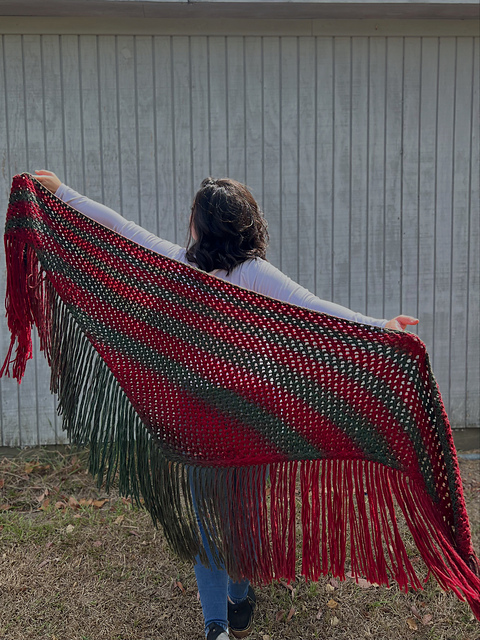 Highland Fringe Shawl