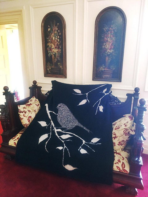 Bird at Twilight Blanket