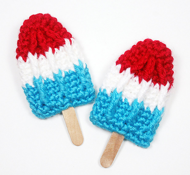 Rocket Pop Brooch or Hair Clip