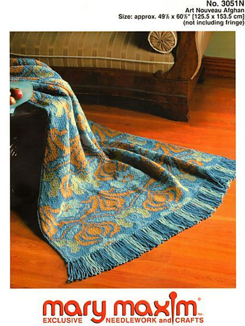 Art Nouveau Afghan