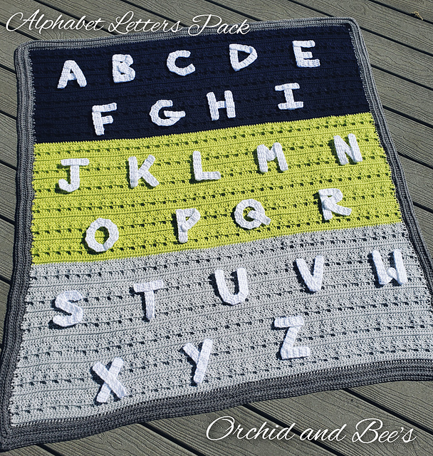 26 Alphabet Letters Capital