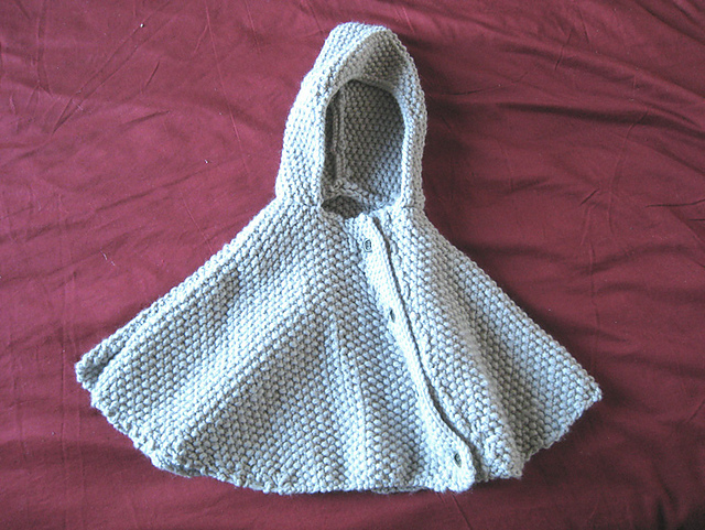 cape à capuche bébé