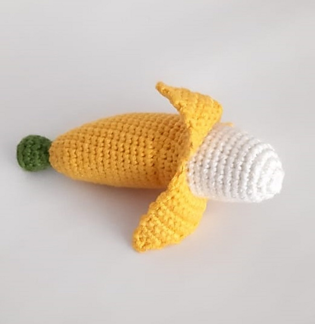 Amigurumi Muz Anahtarlık Yapımı