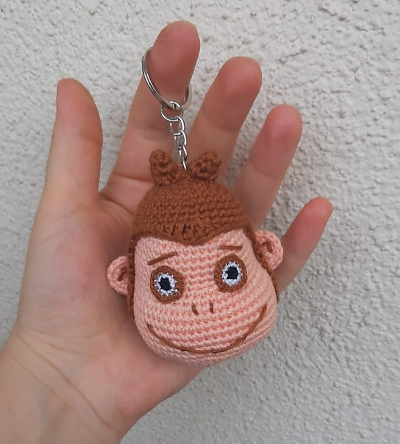 Amigurumi Kukuli Anahtarlık Yapımı