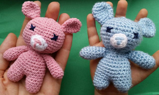 Amigurumi Mini Mini Ayıcık Yapımı