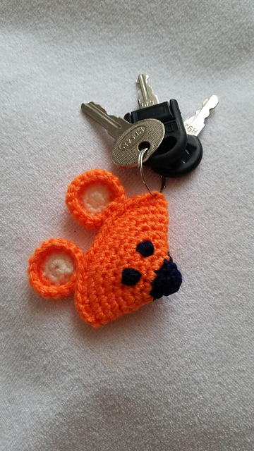 Amigurumi Tilki Anahtarlık Yapımı