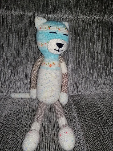 Amigurumi Uykucu Kedi Yapımı