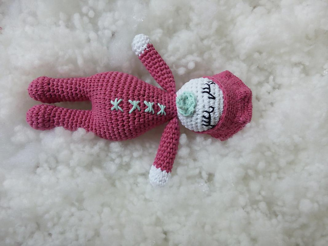 Amigurumi Uyku Bebeği Yapımı