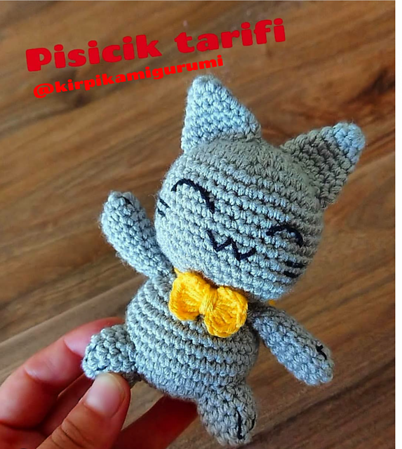 Amigurumi Mutlu Pisicik Yapımı