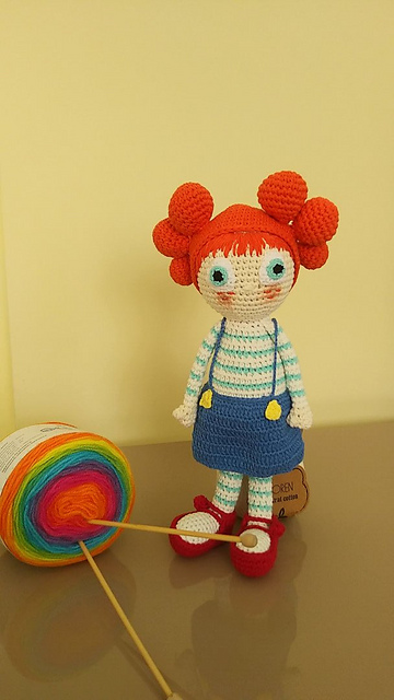 Amigurumi Portakal Çiçeği Bebeği Yapımı