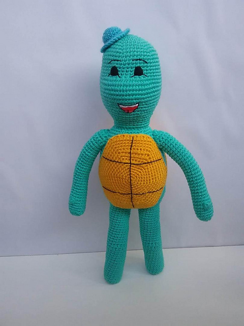 Amigurumi Kaplumbağa Tosi Yapımı