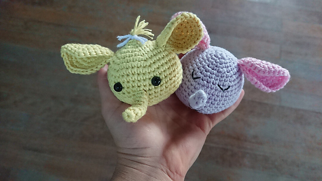 Amigurumi Fil Anahtarlık Yapımı
