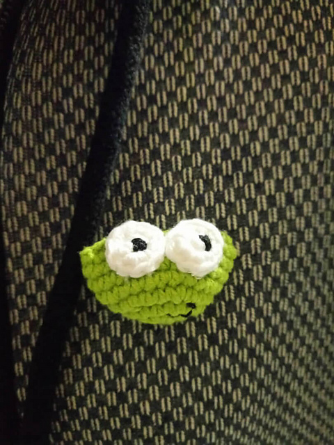 Amigurumi Kurbağa Broş Yapımı