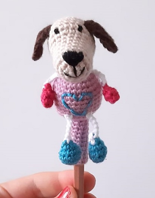 Amigurumi Köpüş Kalem Süsü Yapımı