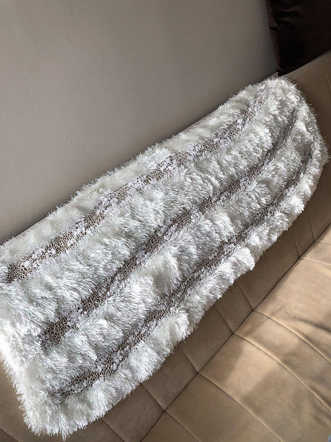 Kürklü Koltuk Şalı Yapımı