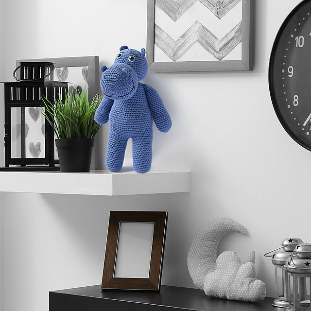 Amigurumi Büyük Hipopotam Yapımı